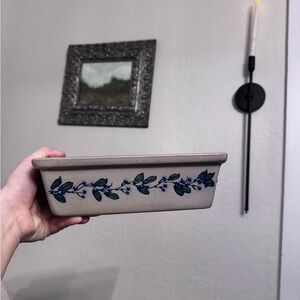 SOLD Salmon Falls stonewear bread baking pan